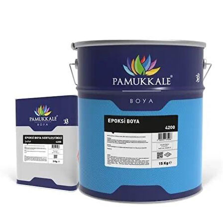 Pamukkale 4200 Epoksi Boya 18 Kg Ral 7024 Gri