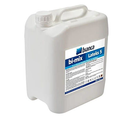 Bianca Bi-Mix Latex-5 Su ve Kimyasal Maddelere Dirençli Sıvı Emülsiyon 5 Lt