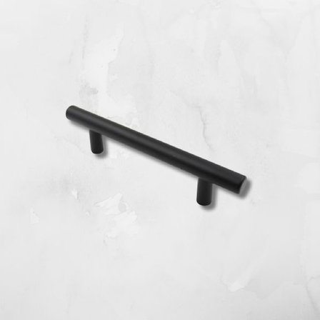 Marelli 128 mm SİYAH paslanmaz boy kulp mobilya kulbu