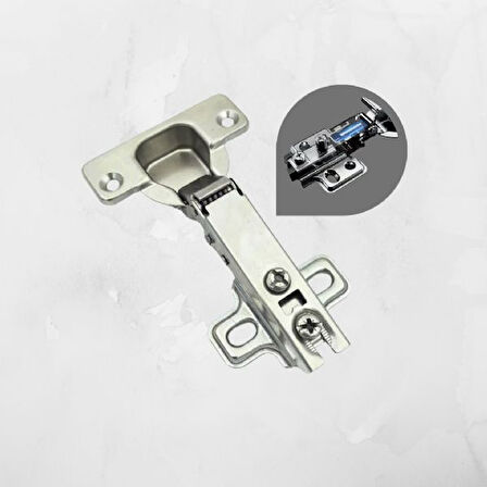 Marelli Evo Star Tipi Frenli Pistonlu Stoplu Hidrolikli Dolap İçin Menteşe Yavaşça Kapar Düz