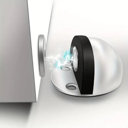 Marelli MIKNATISLI inox yarım ay tipi saten yer tamponu