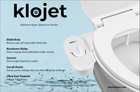 Klojet Yeni Nesil Klozet Taharet Aparatı