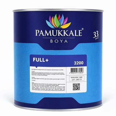 Pamukkale Full+ Kendinden Astarlı Pas Önleyici Son Kat Boya 5 Lt Beyaz