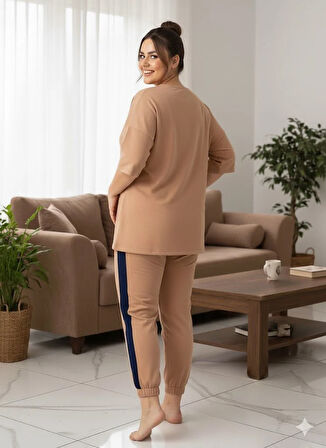 KADIN BÜYÜK BEDEN EŞOFMAN TAKIMI