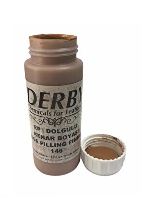 Ep Silikonlu Deri Kenar Boyası Mat 100ml Leathercraft Deri Hobi 146 Kamel