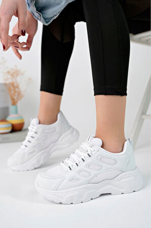 Kadın Sneaker Sararmaz Taban Ultra Hafif -3