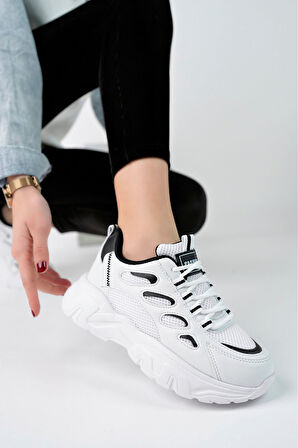 Kadın Sneaker Sararmaz Taban Ultra Hafif -3