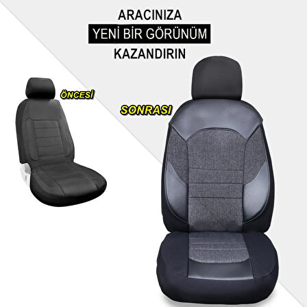 Orqide Anka Serisi Volkswagen Caddy TAM SET Oto Koltuk Kılıfı