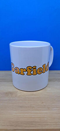 blackleg kulplu bardak Garfield Çizgi Film Karakterli çay kahve içecek bardağı 330 ml.