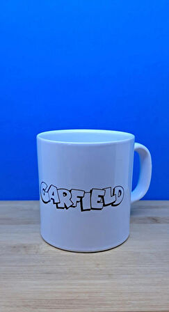 blackleg kulplu bardak Garfield Çizgi Film Karakterli çay kahve içecek bardağı 330 ml.