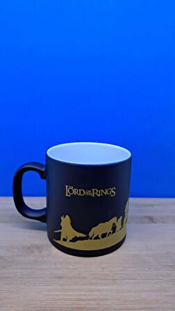 blackleg kulplu bardak Lord Of The Rings Yüzüklerin Efendisi temalı çay kahve içecek bardağı 330 ml.