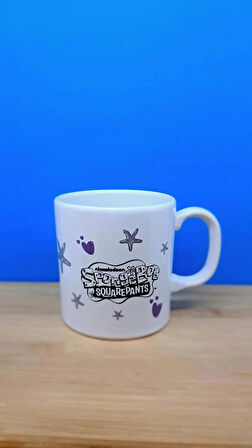 blackleg kulplu bardak  Sünger Bob Çizgi Film Karakterli Yeni  çay kahve içecek bardağı 330 ml.