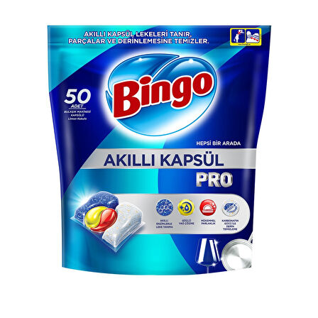 Bingo Hepsi Bir Arada Akıllı Kapsül Pro 50'li 685 G