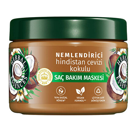 Herbal Essences Nemlendirici Hindistan Ceviz Saç Bakım Maskesi 300 Ml