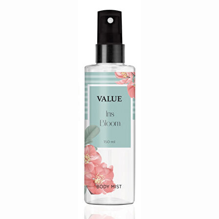 Value Iris Bloom Body Mist 150 Ml 4 ADET