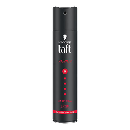 Taft Power Caffeine Saç Spreyi 250 Ml 4 ADET