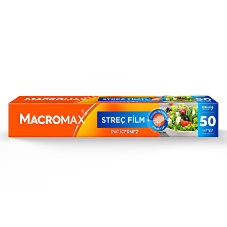 Macromax Streç Film 50 M 4 ADET
