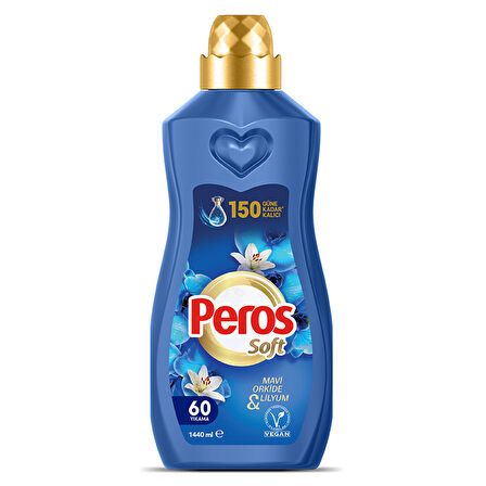 Peros Soft Konsantre Mavi Orkide&Lilyum 1.440Ml 4 ADET