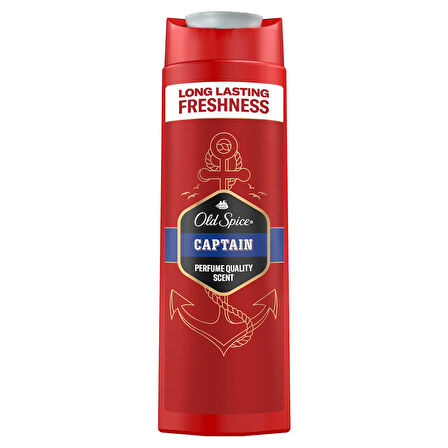 Old Spice Captain Duş Jeli 400 Ml 4 ADET