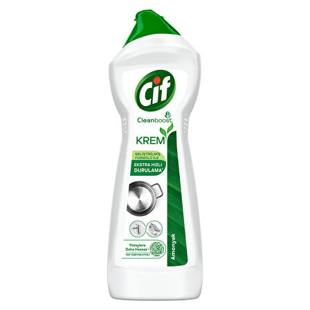 Cif Krem Yeni Nesil Yüzey Temizleyici Amonyak 750 Ml 4 ADET