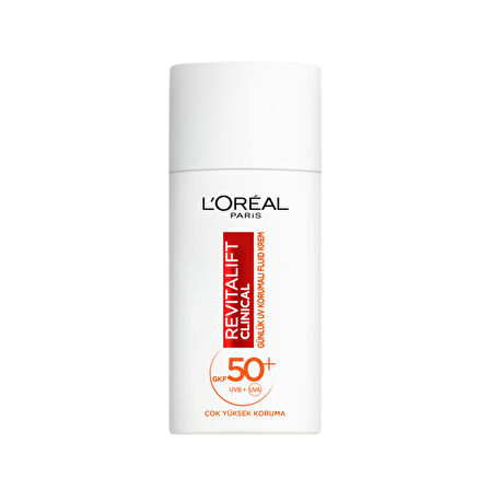 L'Oréal Paris Revitalift Clinical Uv Gkf50+ Krem 50 Ml 4 ADET