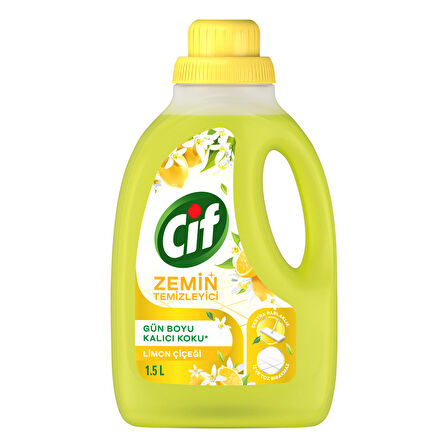 Cif Zemin Temizleyici Limon Çiçeği 1.5 L 4 ADET