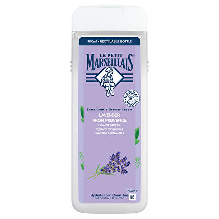 Le Petit Marseillais Lavanta Balı Duş Jeli 400 Ml 4 ADET