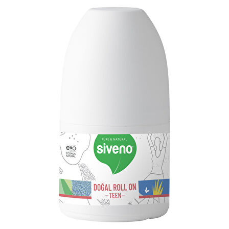 Siveno Doğal Roll-on - Teen Pink 50 Ml 4 ADET