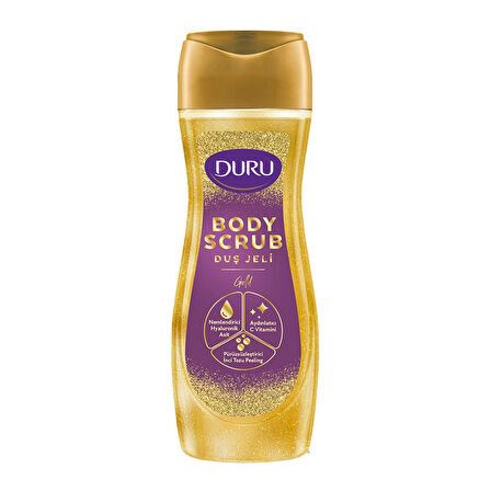 Duru Body Scrub Dj Gold 450 Ml 4 ADET