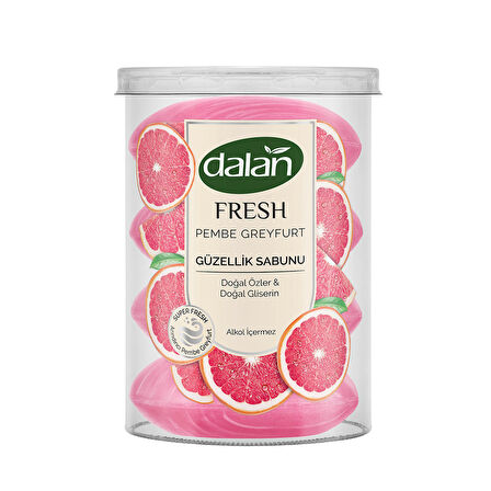 Dalan Fresh Pembe Greyfurt Güzellik Sabunu 4 x 110 G 4 ADET
