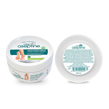 Cıre Aseptıne Ayak Kremi 150Ml 4 ADET