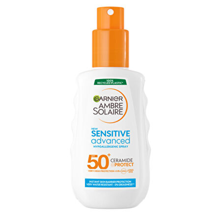 Garnier Ambre Solaire Hipoalerjenik Yüksek Korumalı Güneş Spreyi SPF 50+ 150 Mml 4 ADET