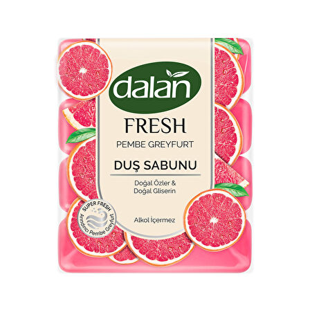 Dalan Fresh Pembe Greyfurt Duş Sabunu 4 x 150 G