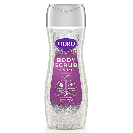 Duru Body Scrub Duş Jeli Silver 650 Ml