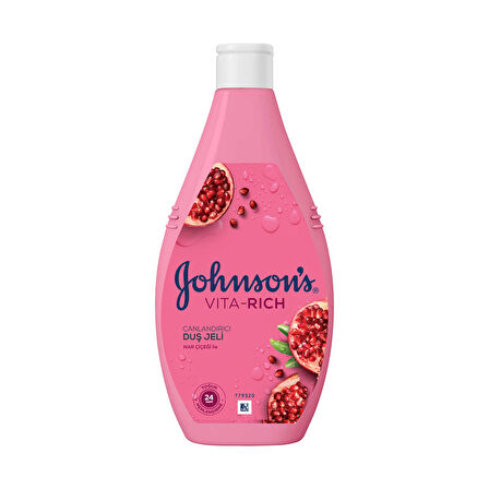 Johnson's Vıta-rıch Nar Çiçeği Canlandırıcı Duş Jeli 400Ml