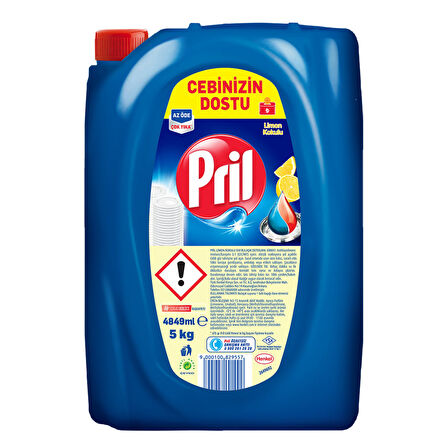 Pril Sıvı Bulaşık Deterjanı Limon 4.849 Ml