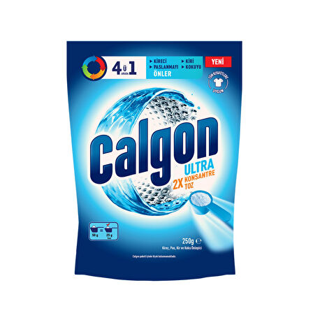 Calgon Ultra Konsantre Çamaşır Makinesi Kireç Önleyici 250G