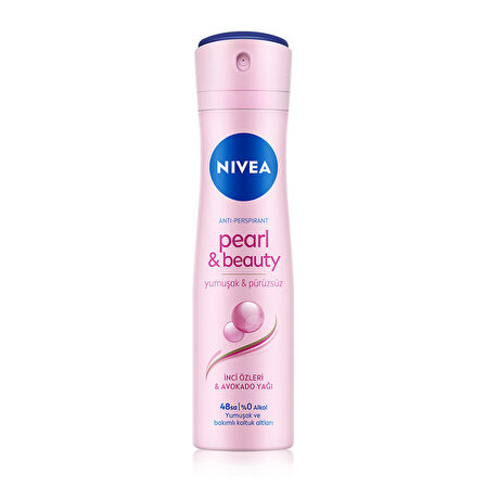 NIVEA Kadın Sprey Deodorant Pearl & Beauty 150 ml