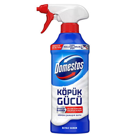 Domestos Köpük Gücü Köpük Çamaşır Suyu Beyaz Sabun 450 Ml
