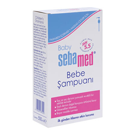 Sebamed Bebek Şampuanı 500 Ml