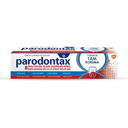 Parodontax Tam Koruma Ferahlık Diş Macunu 50 Ml