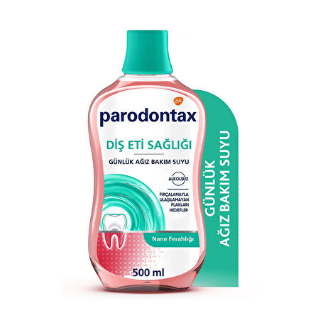Parodontax Nane Ferahlığı Ağız Bakım Suyu 500 Ml