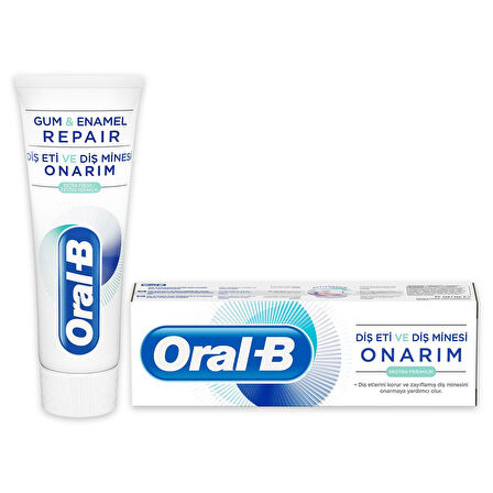 Oral-B Diş Eti ve Diş Minesi Onarıcı Ekstra Ferahlık 75Ml
