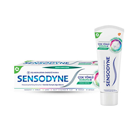 Sensodyne Çok Yönlü Koruma Ferah Nefes Diş Macunu 75Ml