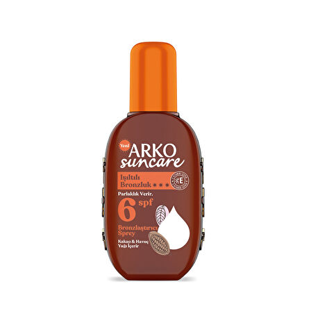 Arko Suncare Bronzlaştırıcı Sprey Spf6 220Ml