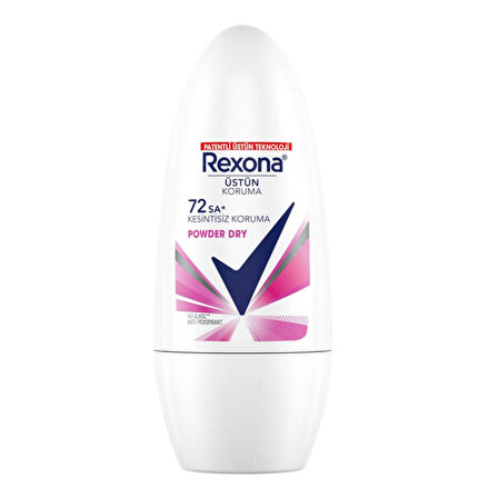 Rexona Powder Dry 72Sa Roll On 50 Ml