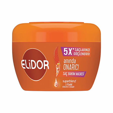 Elidor Saç Bakım Maskesi Anında Onarıcı 160 ml
