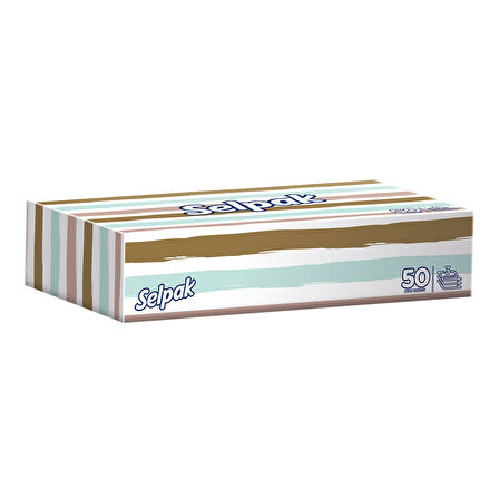 Selpak Kutu Mendil 50'li