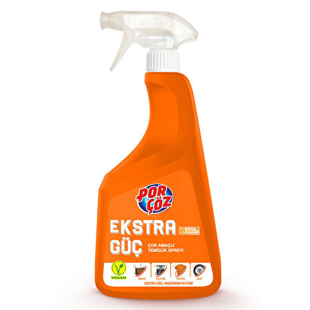 Porçöz Ekstra Güç Çok Amaçlı Sprey 1000 Ml