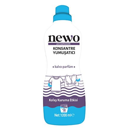 Newo Konsantre Yumuşatıcı Kolay Kurutma Etkili 1.200Ml